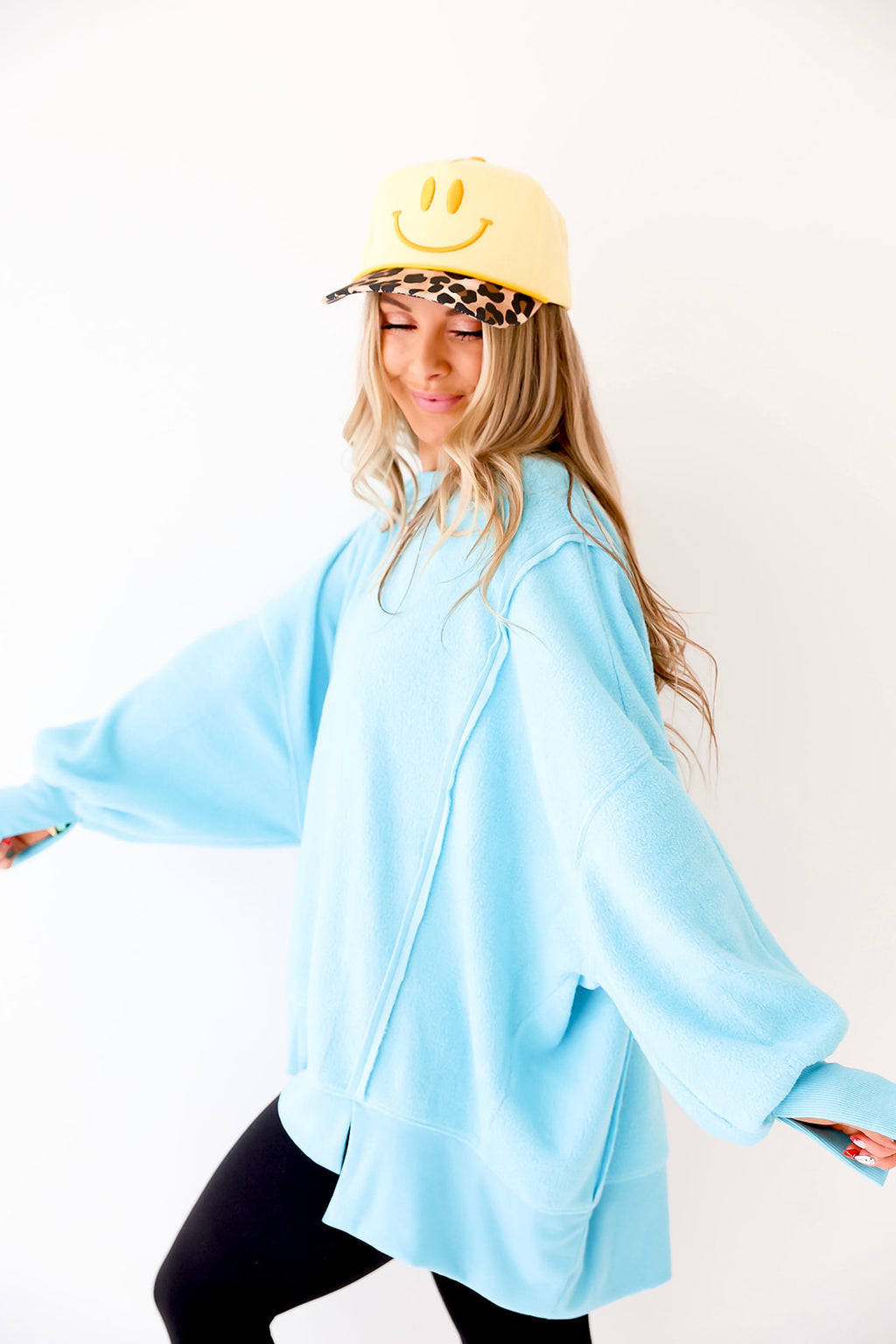 Soft & Cozy Pullover – Sky Blue
