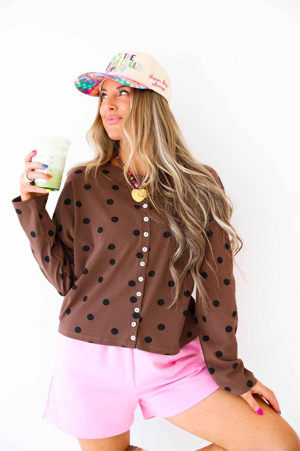 Spotted in Style Button Up Restock