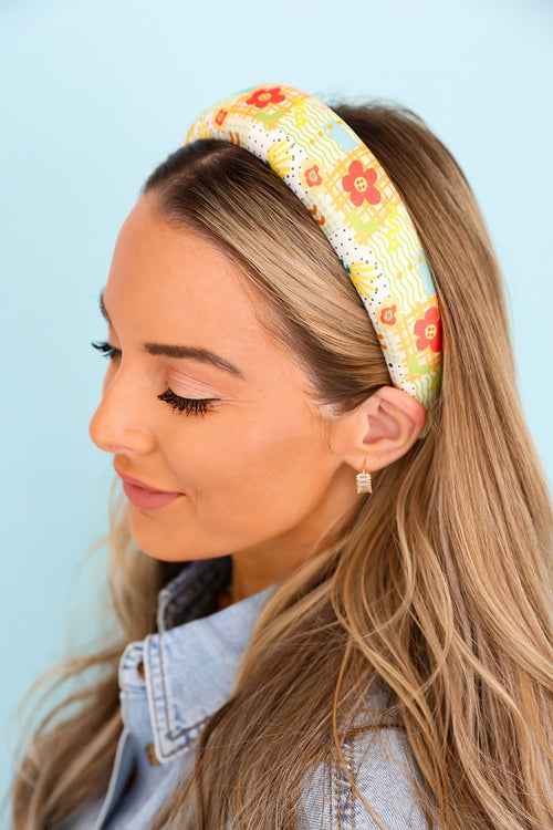 Spring Mix Padded Headband
