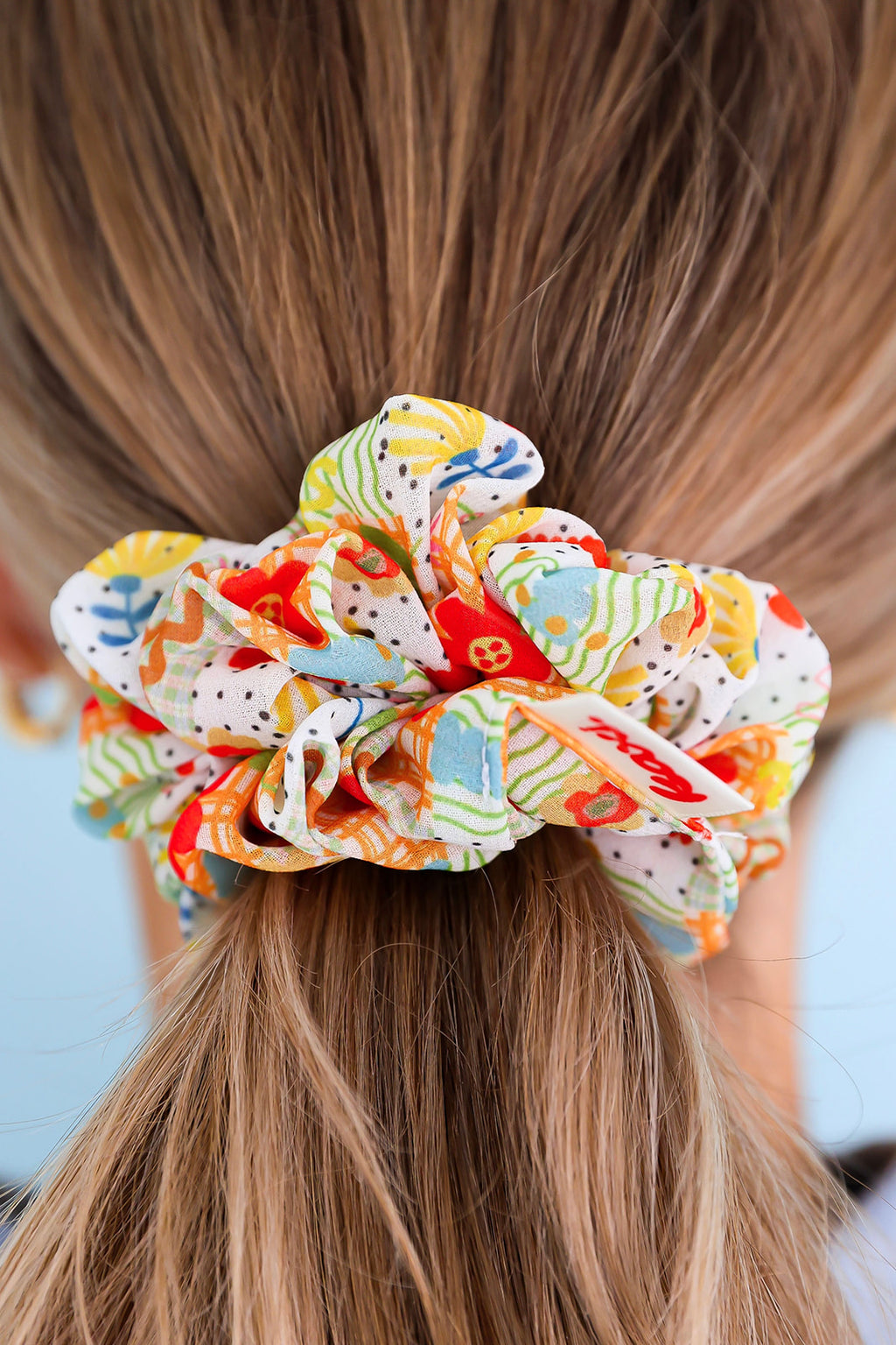 Spring Mix Scrunchie