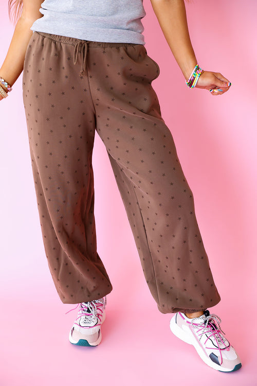 Star Of The Show Joggers – Mocha