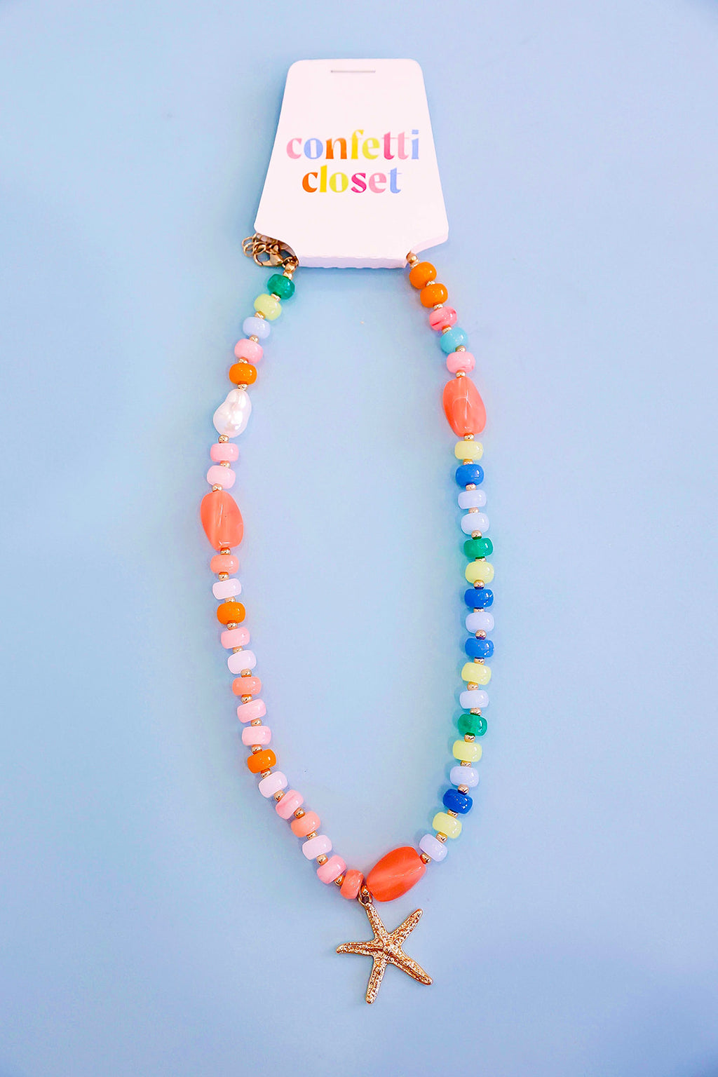 Starfish Social Necklace