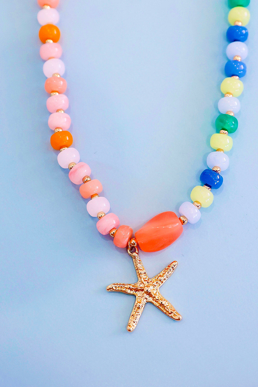 Starfish Social Necklace
