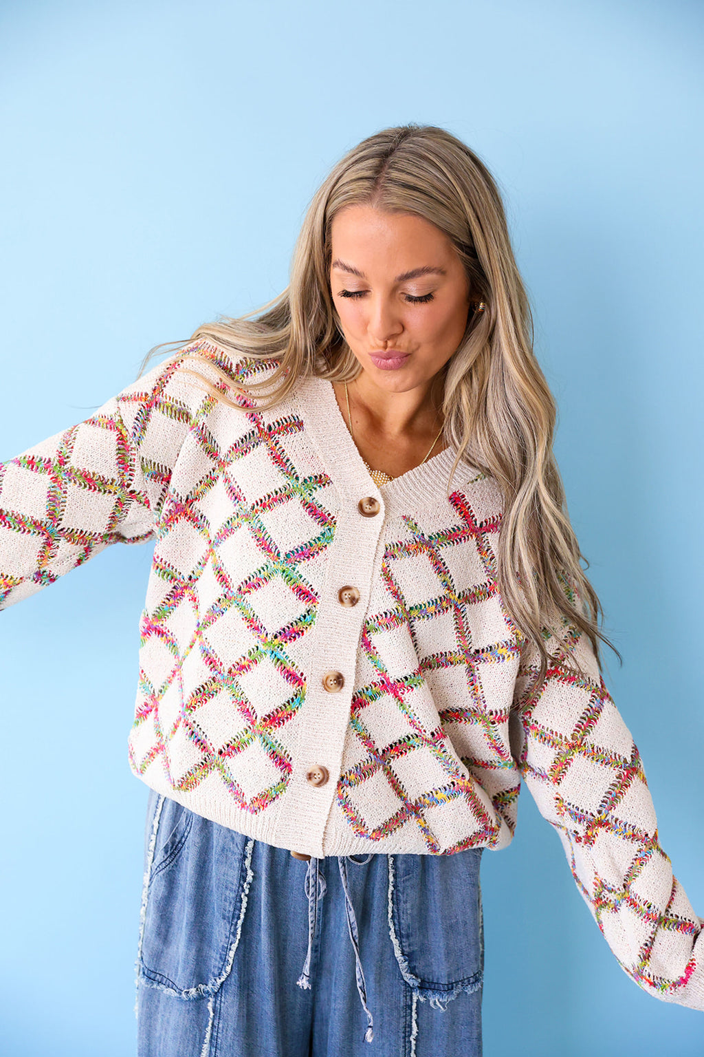 Stitched In Color Cardigan