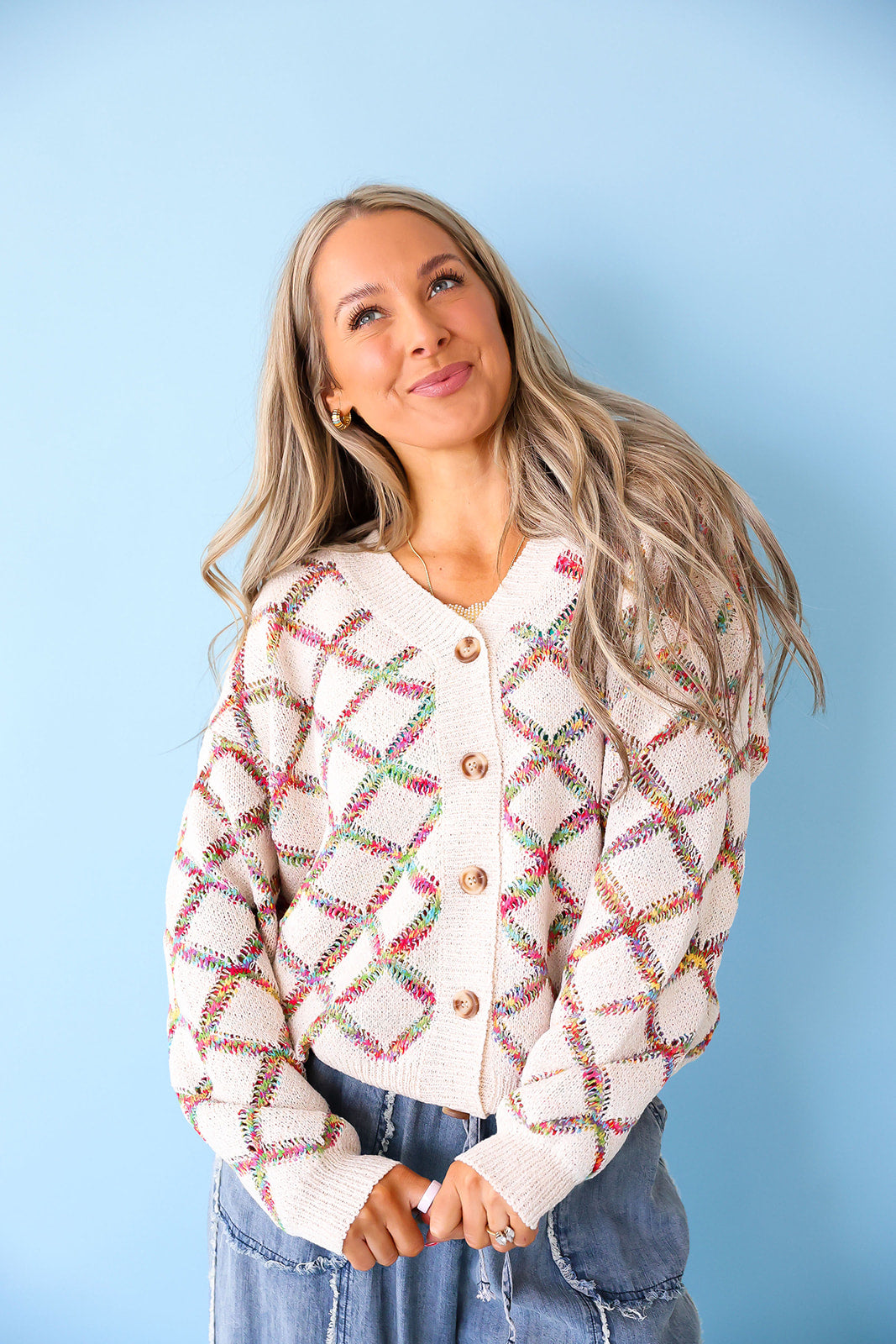 Stitched In Color Cardigan