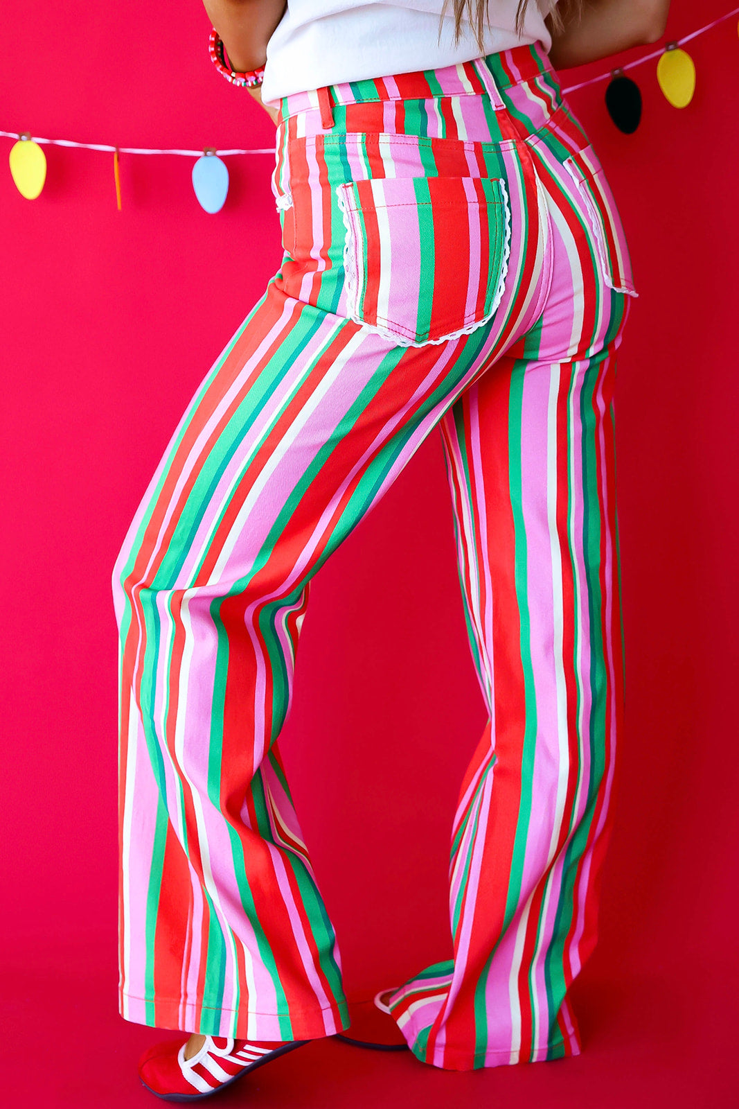 Sugarplum Stripe Jeans