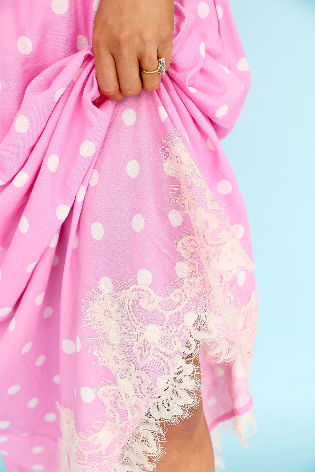 Summer Sprinkle Dress- Pink