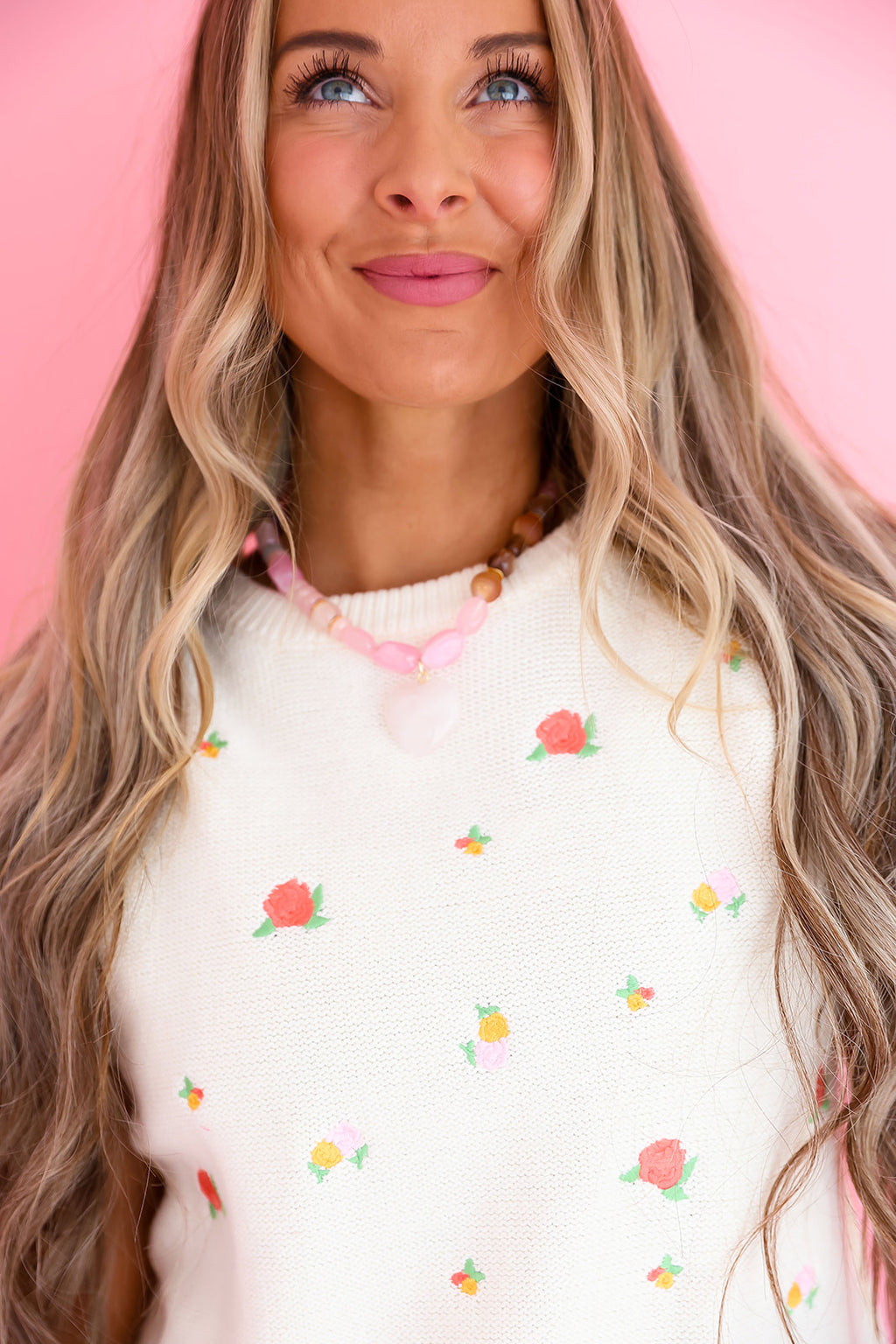 Sweet Bloom Sweater Top