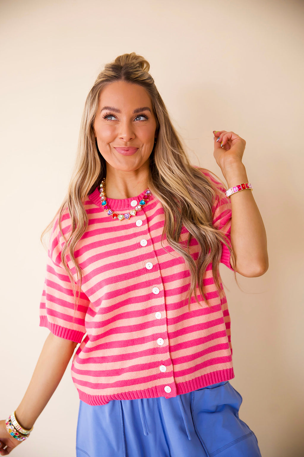 Sweet On You Short Sleeve Cardigan