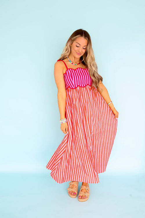 Sweet Stripe Crush Dress