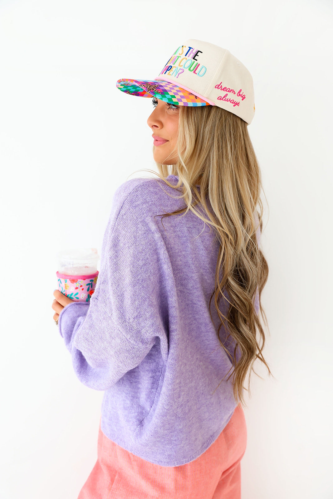 Sweetheart Button Cardi – Lavender