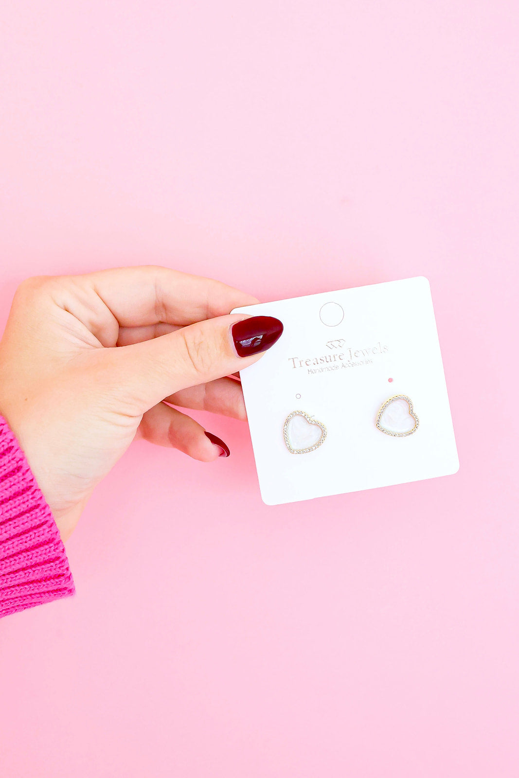 Sweetheart Shimmer Studs