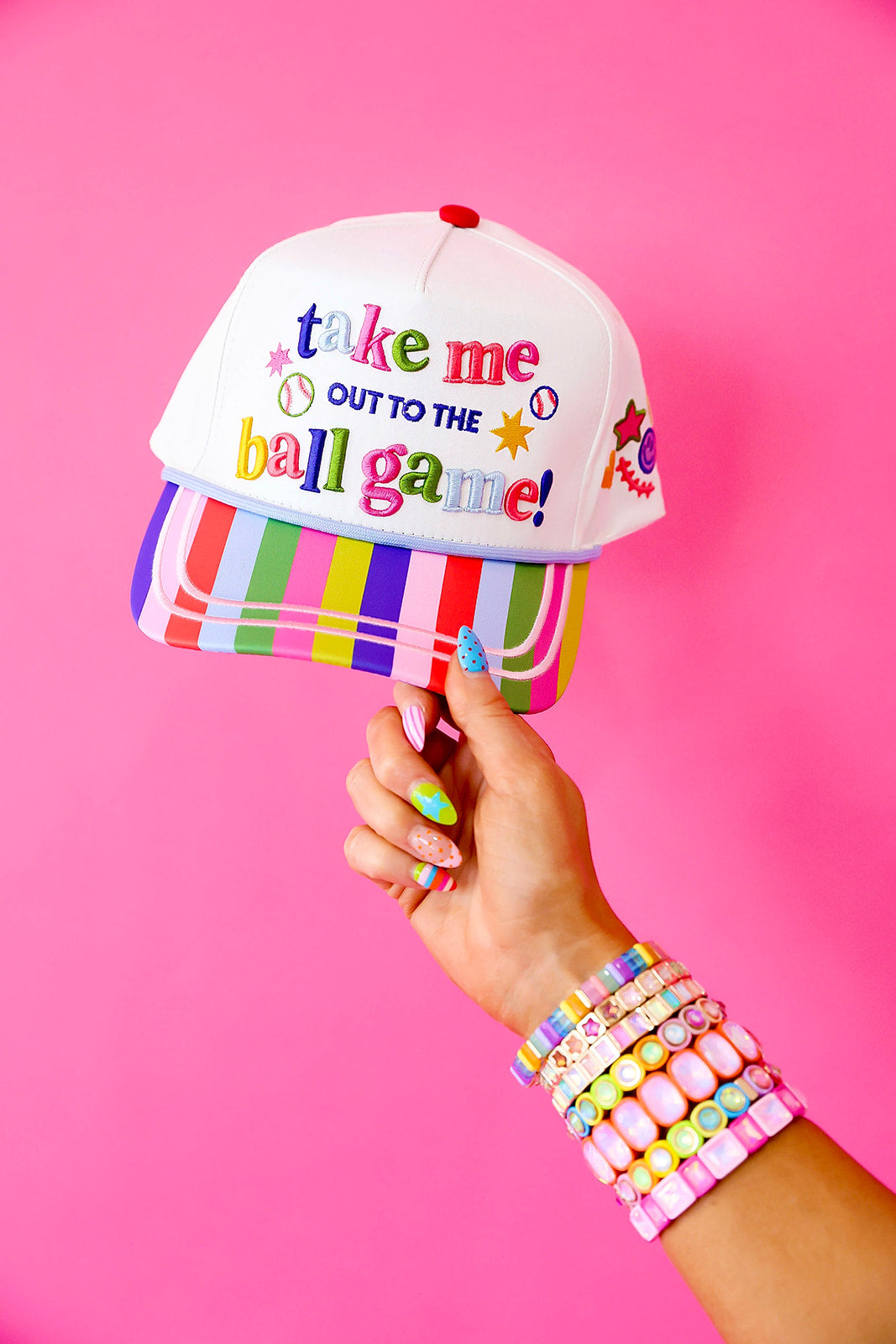 Take Me Out To The Ballgame Hat