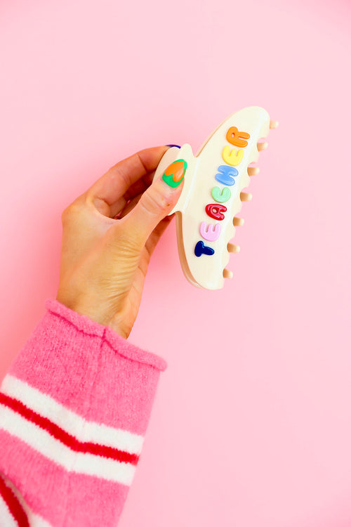 Teacher Energy Claw Clip