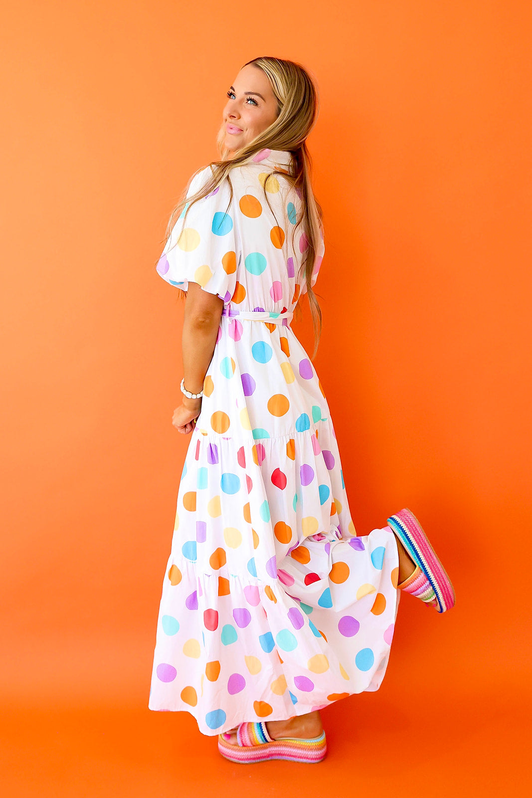 Teacher's Palette Maxi Dress – Polka Dots – Shop Confetti Closet