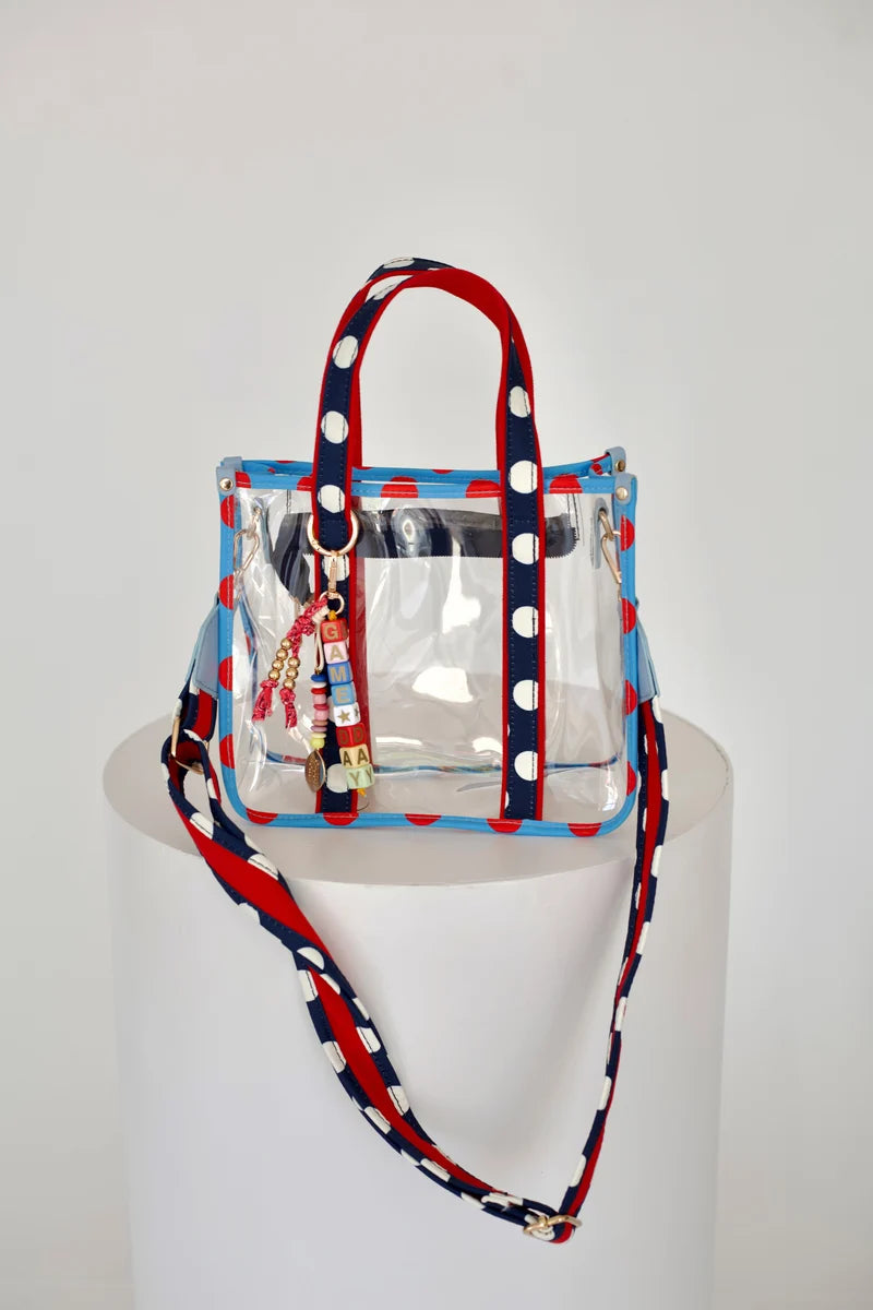 Stadium Sweetheart Bag - Red/Blue