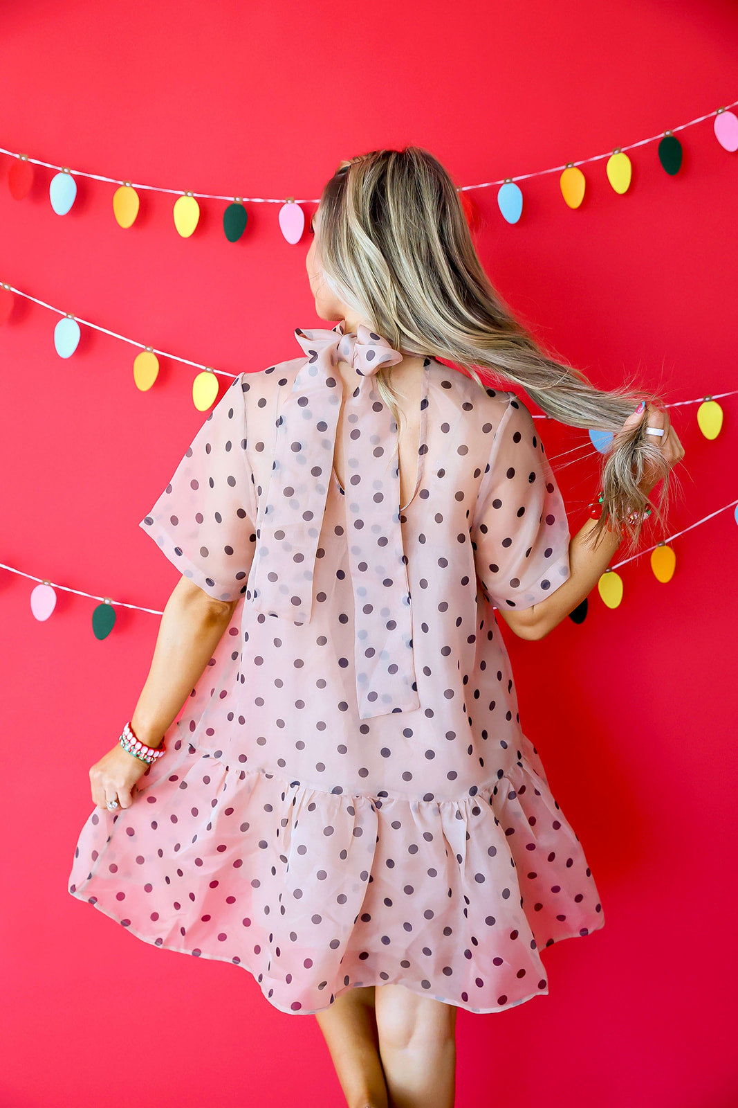 The Champagne Charm Dress