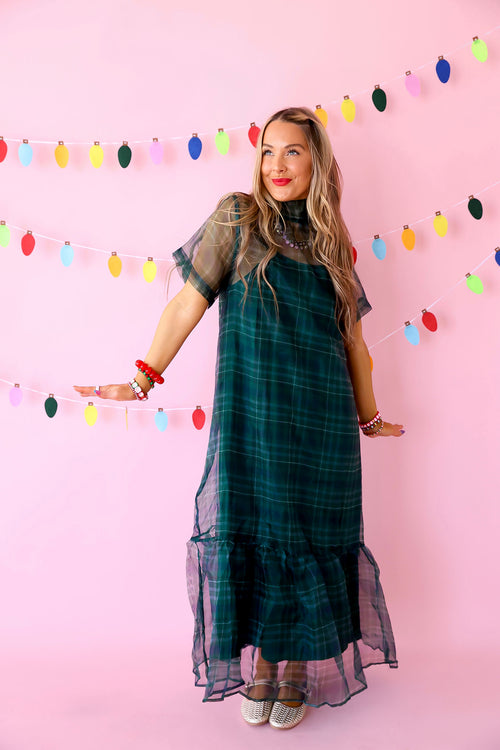 The Christmas Social Maxi Dress
