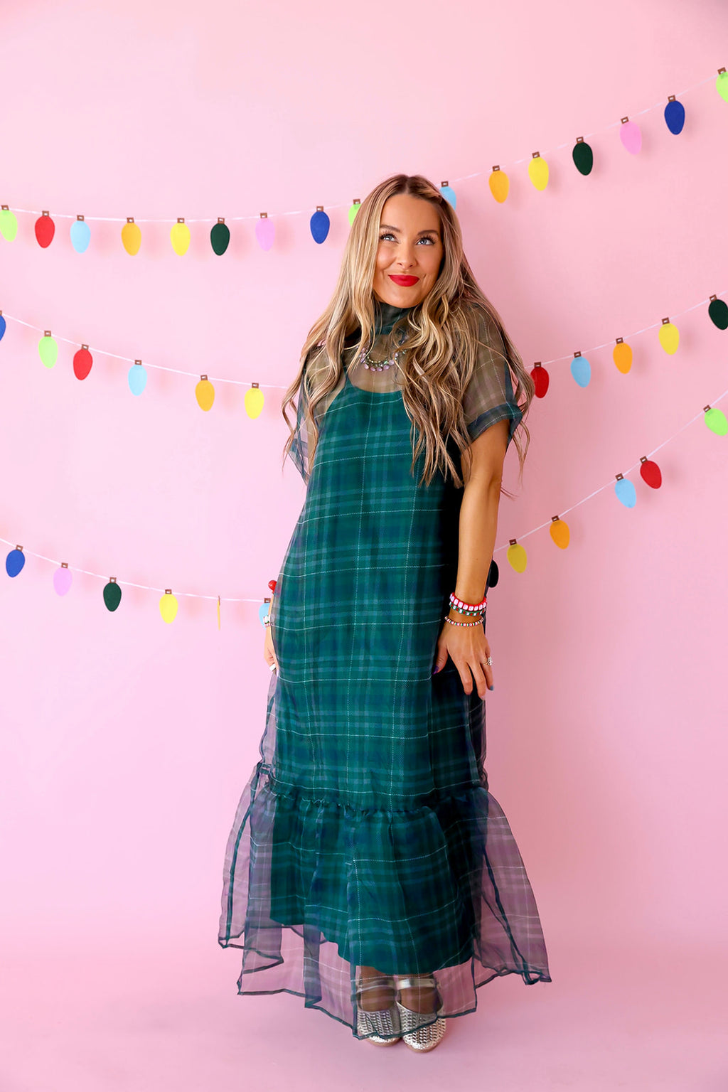 The Christmas Social Maxi Dress