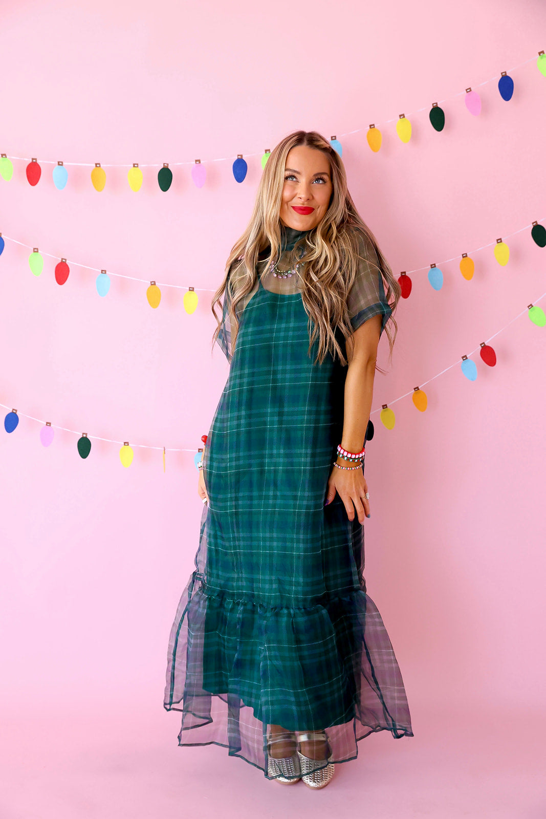 The Christmas Social Maxi Dress