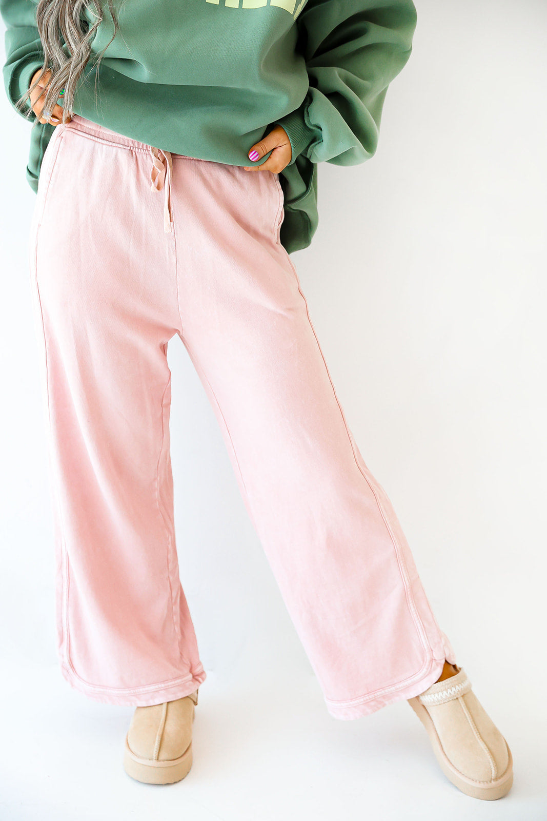 The Daily Drift Pants – Rose