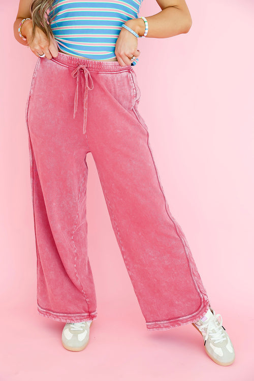 The Daily Drift Pants – Raspberry