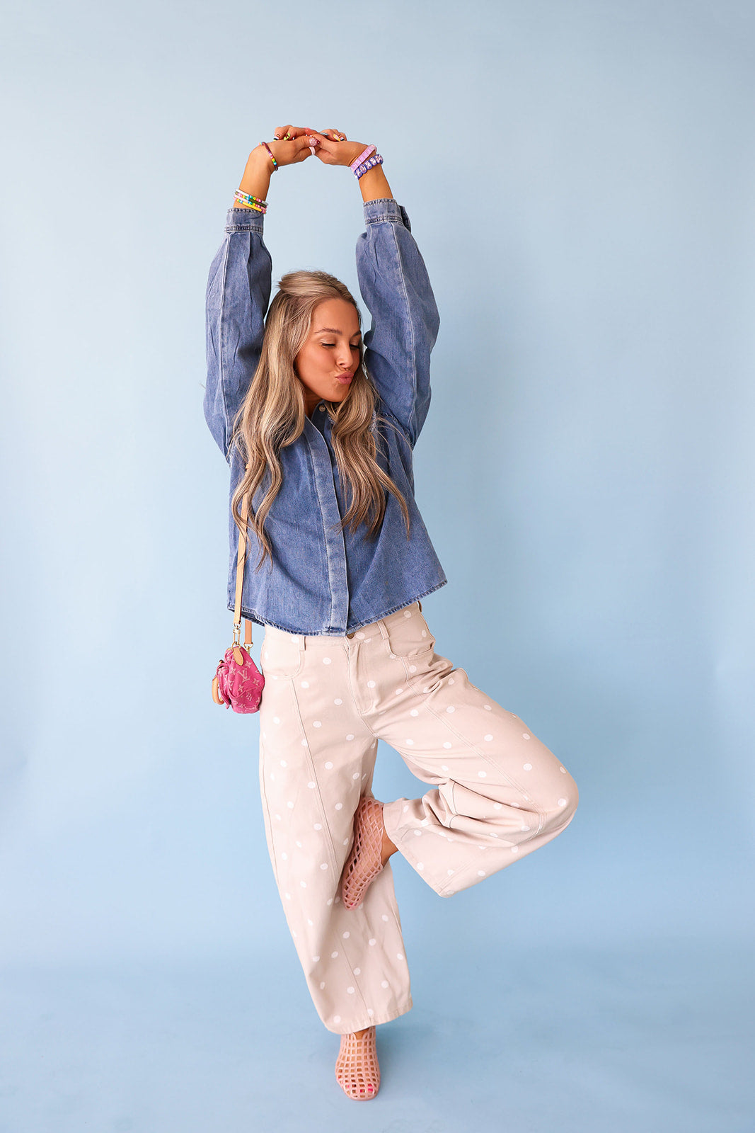 The Denim Darling Top