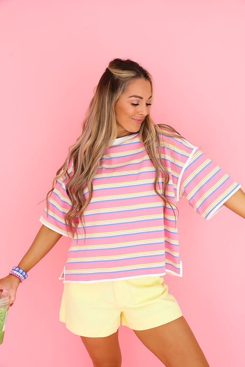 The Easygoing Stripe Tee