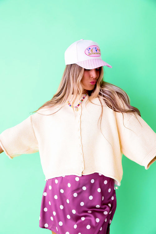 The Everyday Cardigan – Butter Yellow