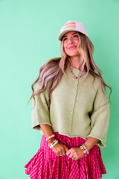 The Everyday Cardigan – Green