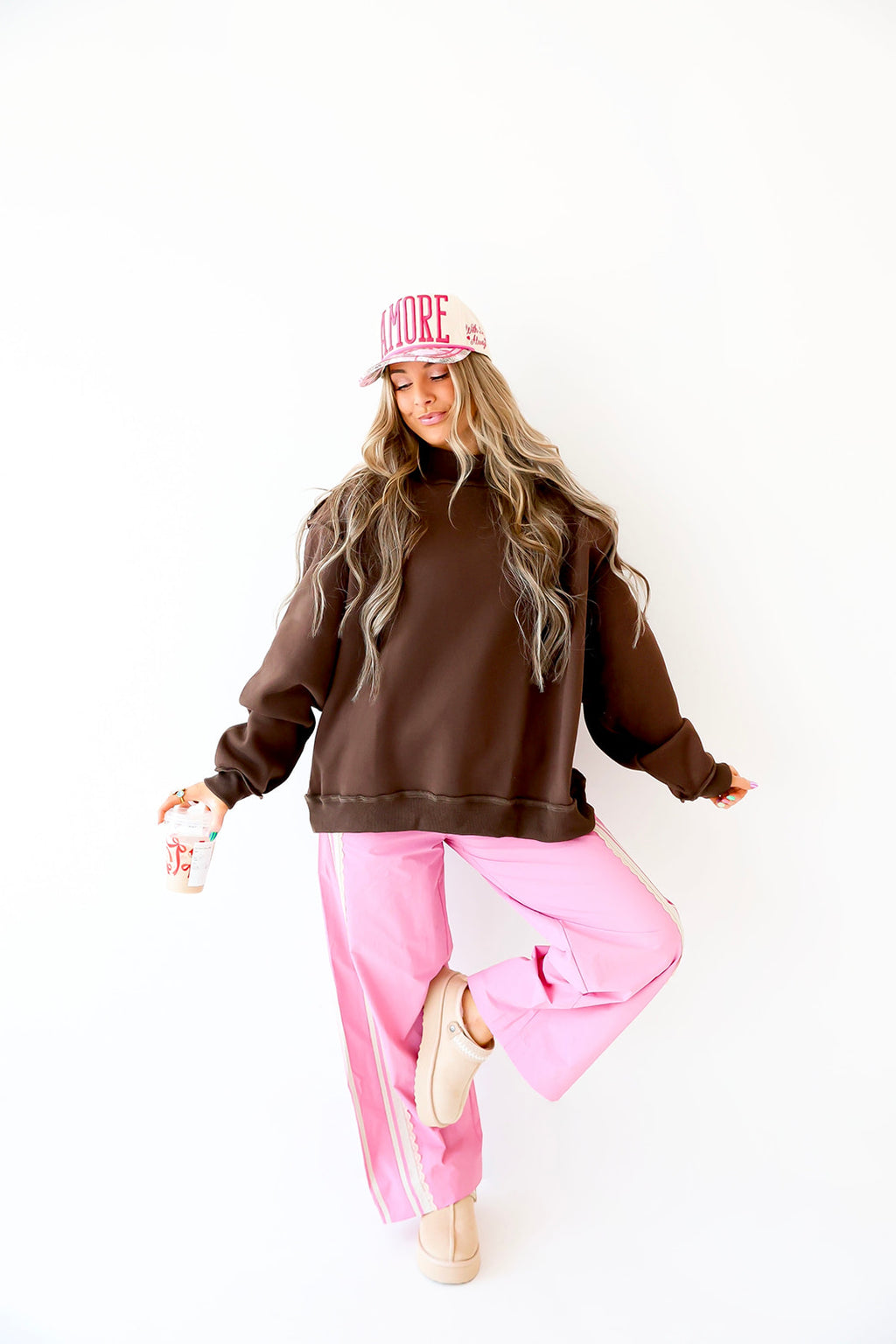 The Everyday Mockneck – Brown