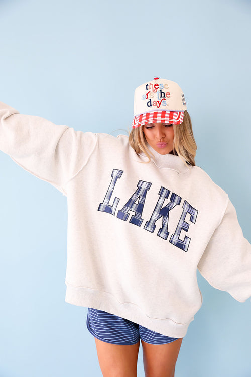 The Great Outdoors Reversible Pullover – Lake/Mountain