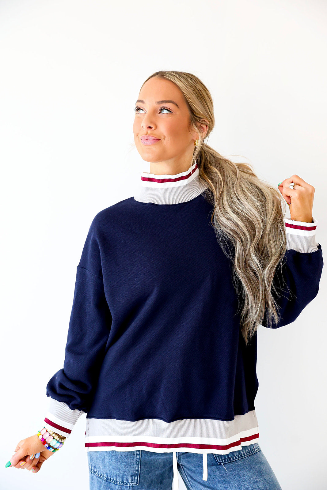 The Harbor Mock Neck