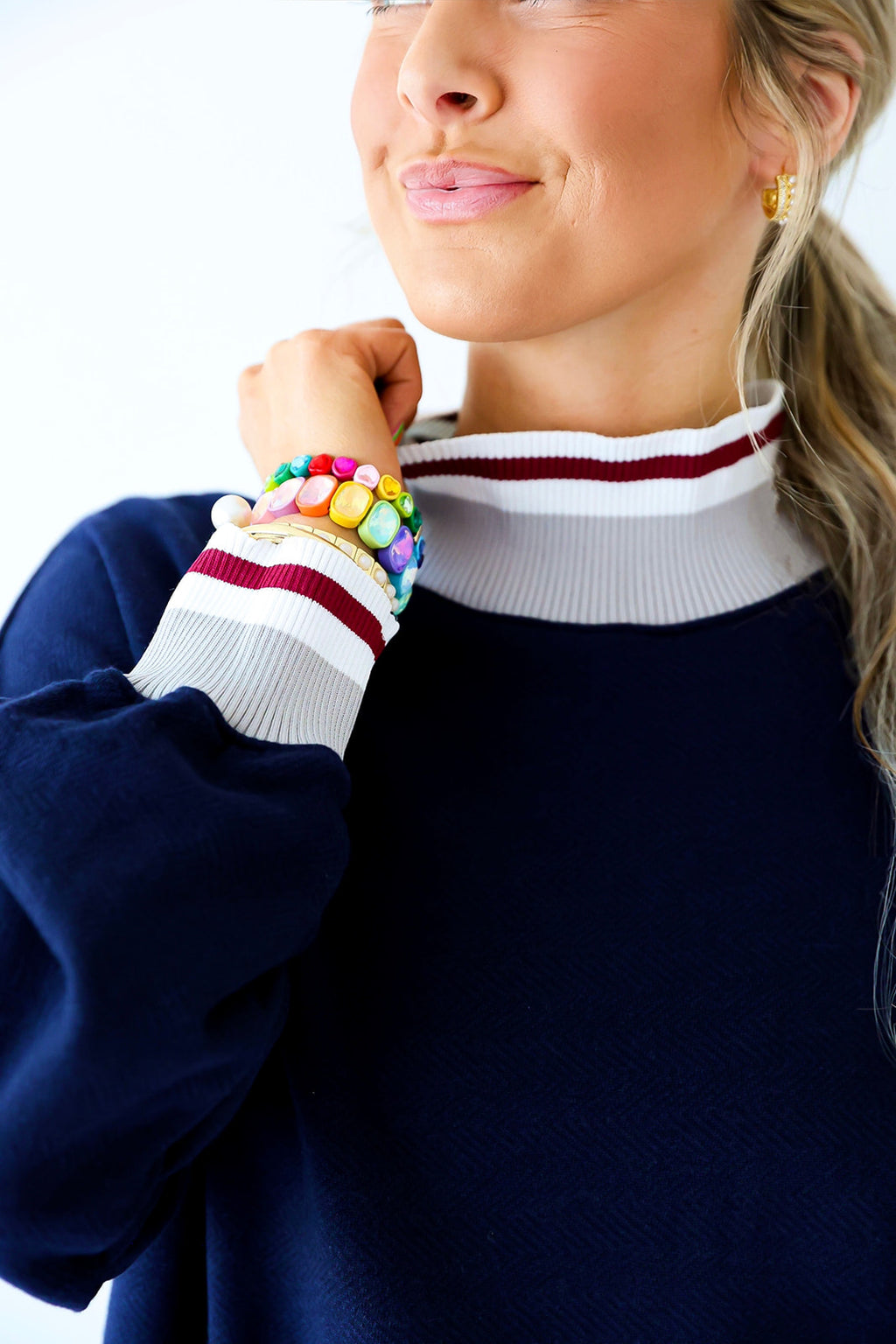 The Harbor Mock Neck