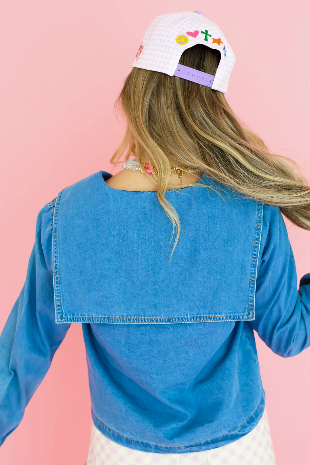 The Laidback Luxe Denim Top