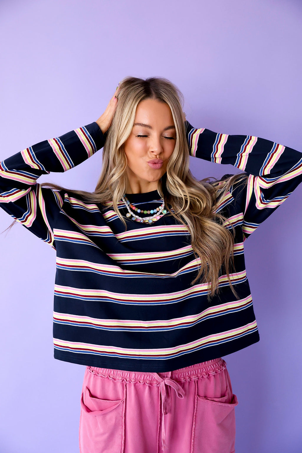 The Retro Routine Stripe Top