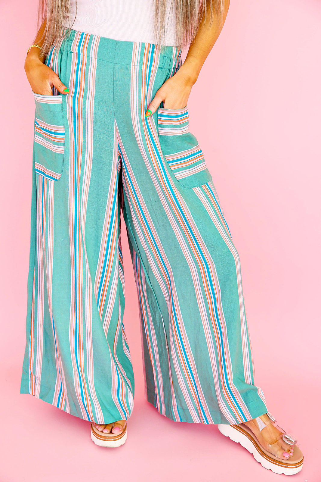 The Seaside Stripe Pant