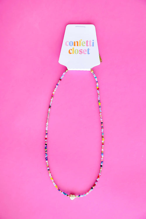 Tiny Gold Heartbeat Necklace *Restock*