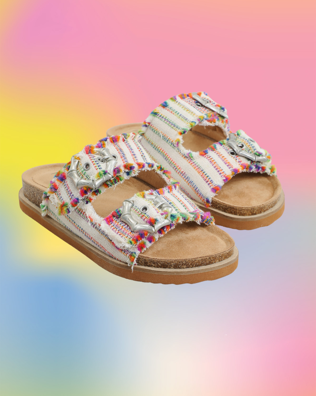 Good Mood Confetti Multi Sandals