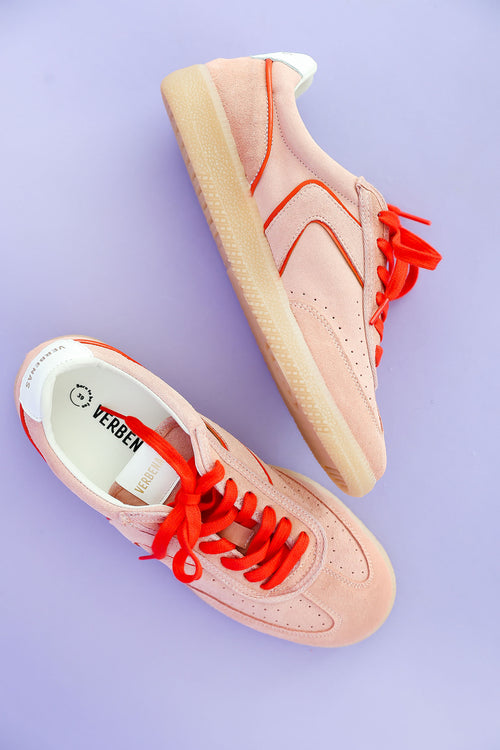 Verbenas Sound Bralia Sneakers - Salmone/Coral