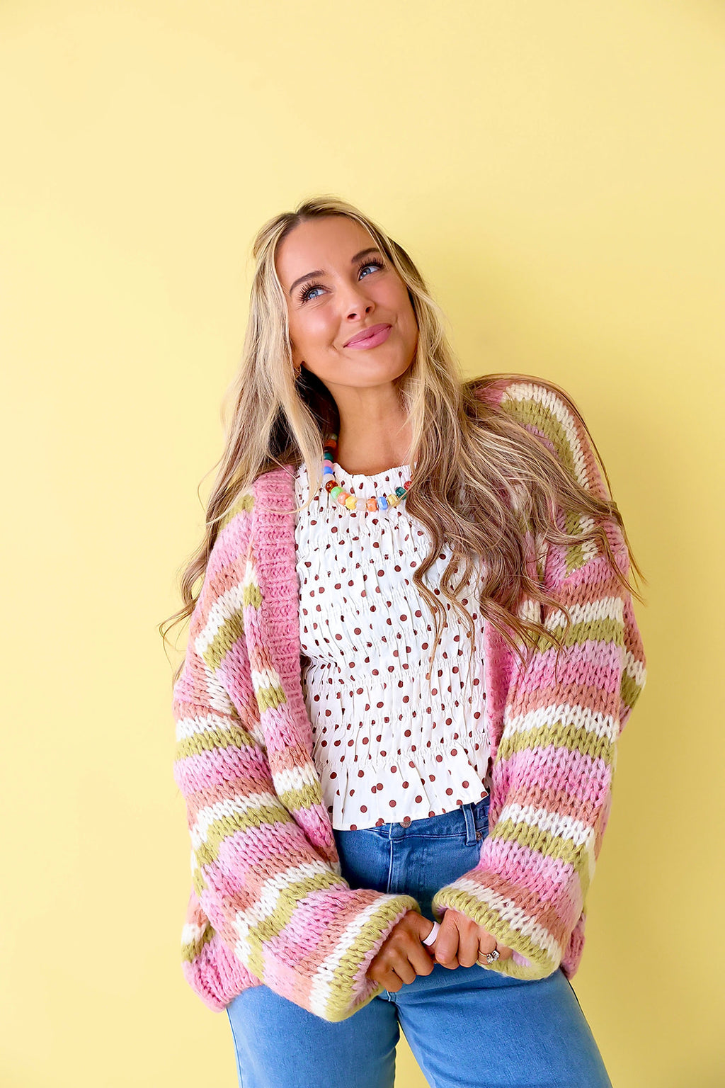 Woodland Wander Cardigan- Rose