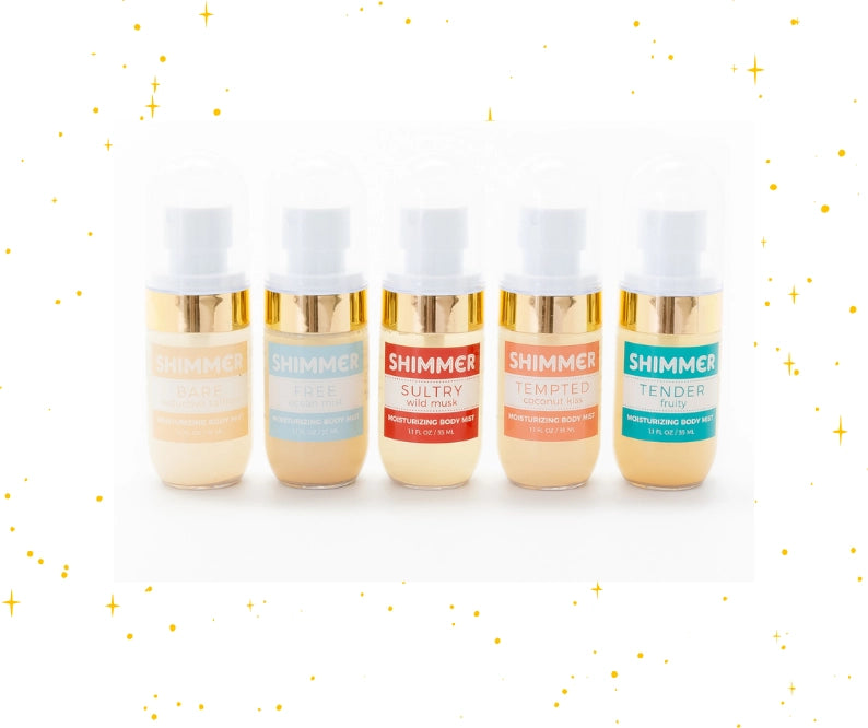 Preorder: Mixologie Shimmer Body Mist