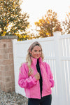 Cozy In Pink Jacket