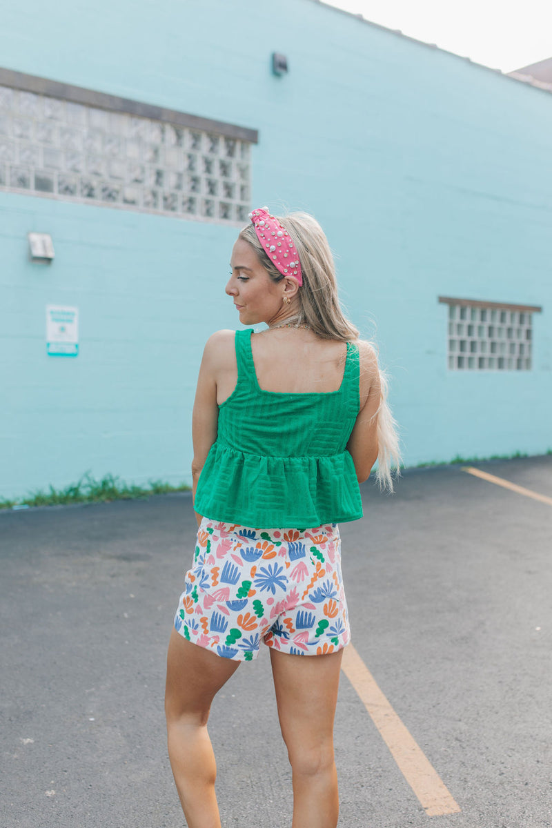 Summer Girl Printed Shorts