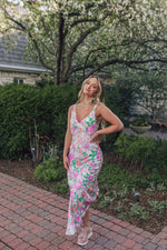 Fall To The Floor Floral Maxi Dress