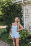 So Sporty Active Romper-Baby Blue