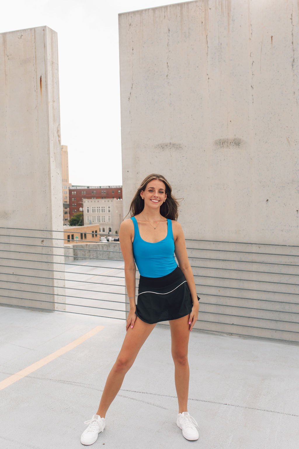 Keep It Simple Butter Soft Bodysuit-Sonic Blue