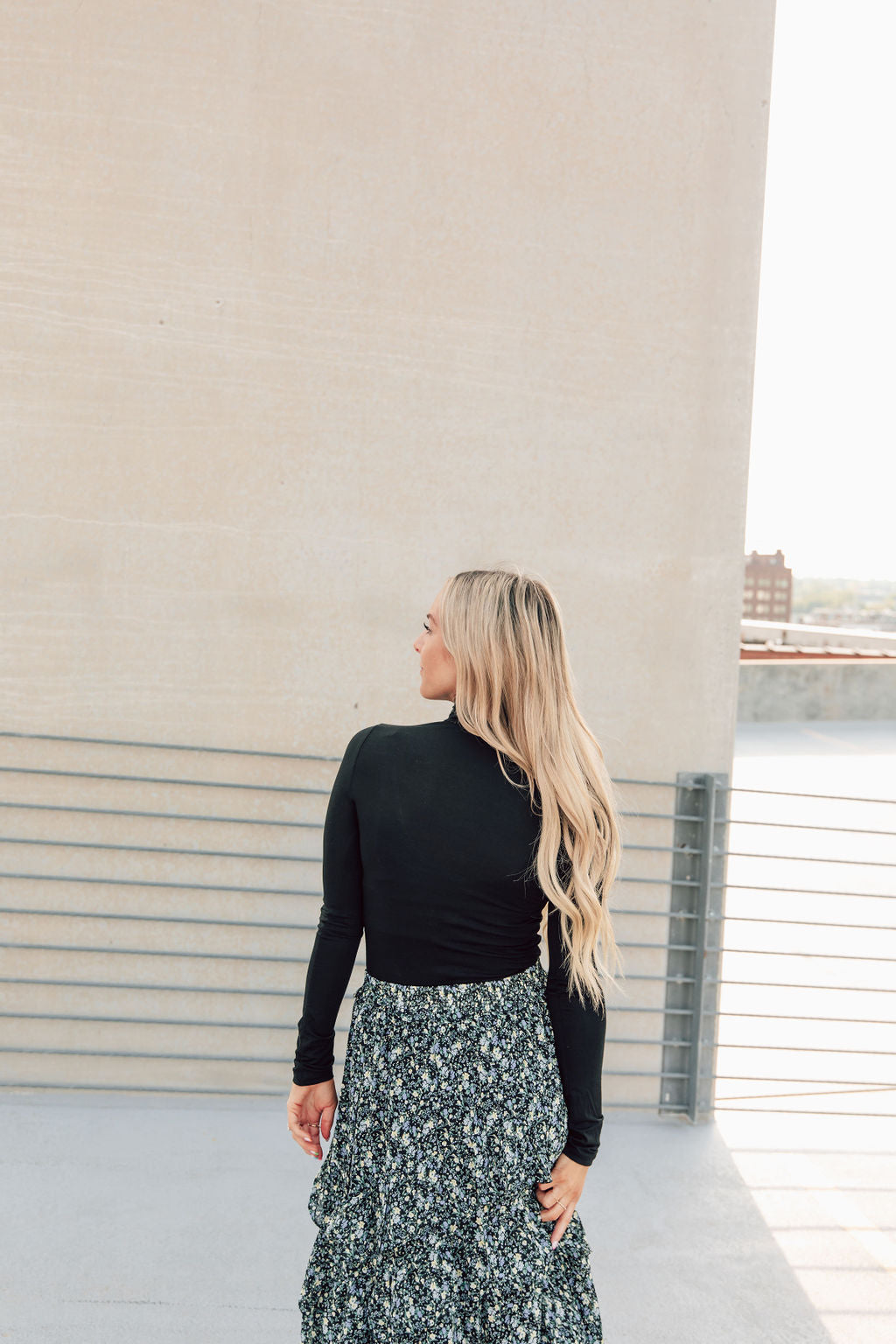 Ultimate Layering Top Turtle Neck-Black