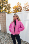 Cozy In Pink Jacket