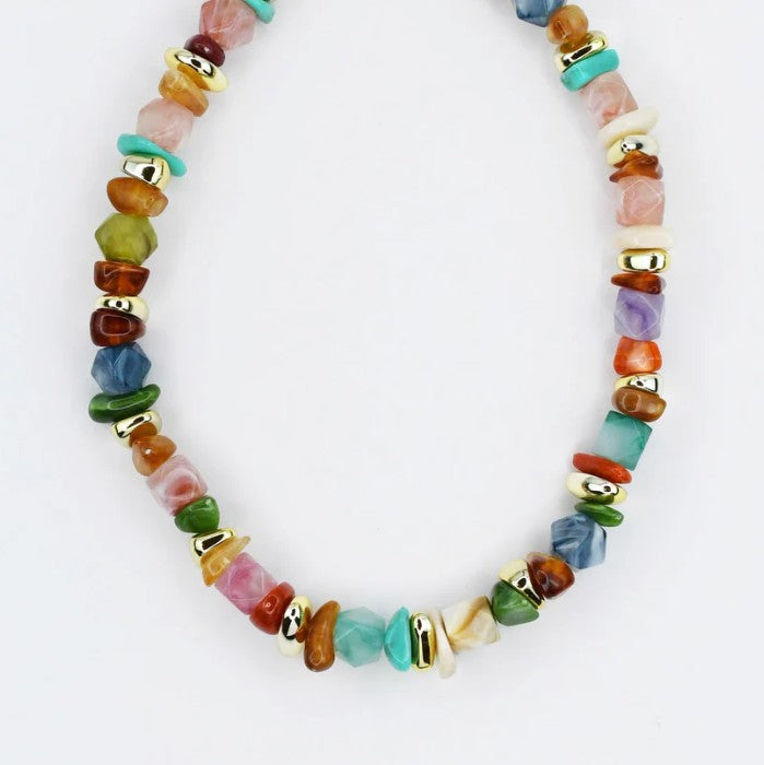 PREORDER: Treasure Jewels- Color Twist Necklace